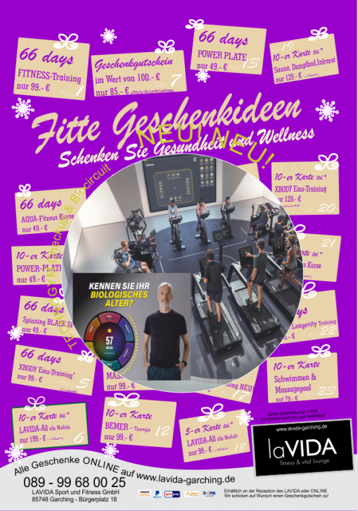 66 Tage TECHNOGYM BIO-Circuit Kraftzirkel nur 99.- €